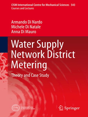 cover image of Water Supply Network District Metering